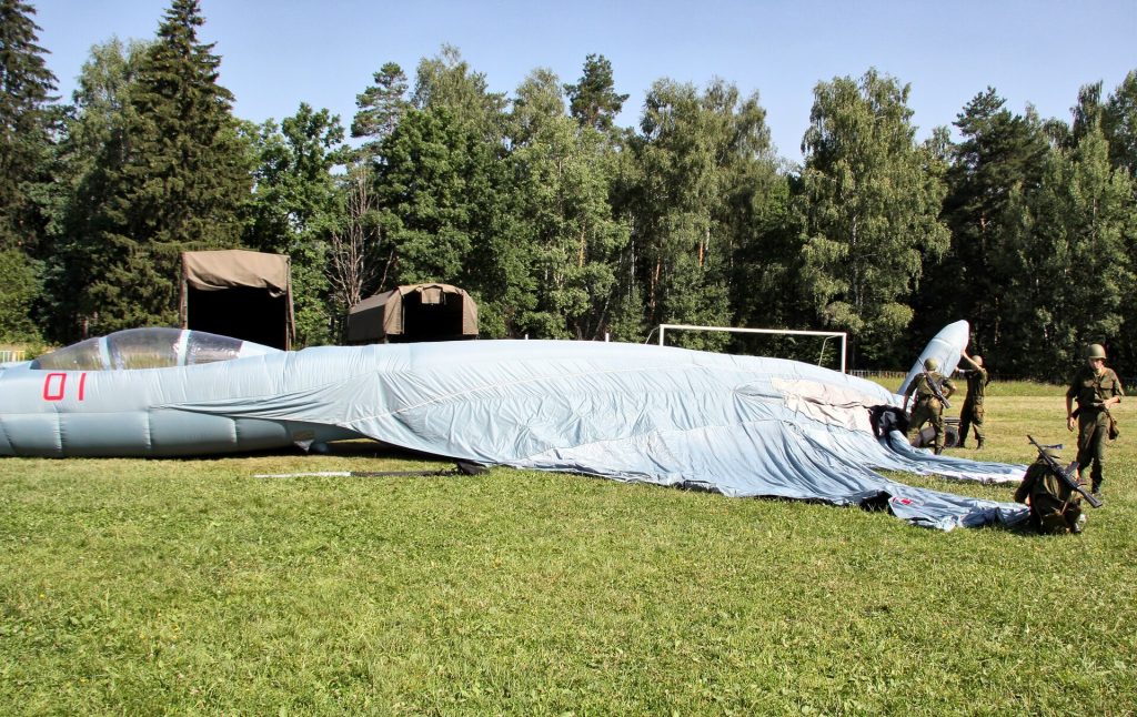 Inflatable Aircraft Decoy