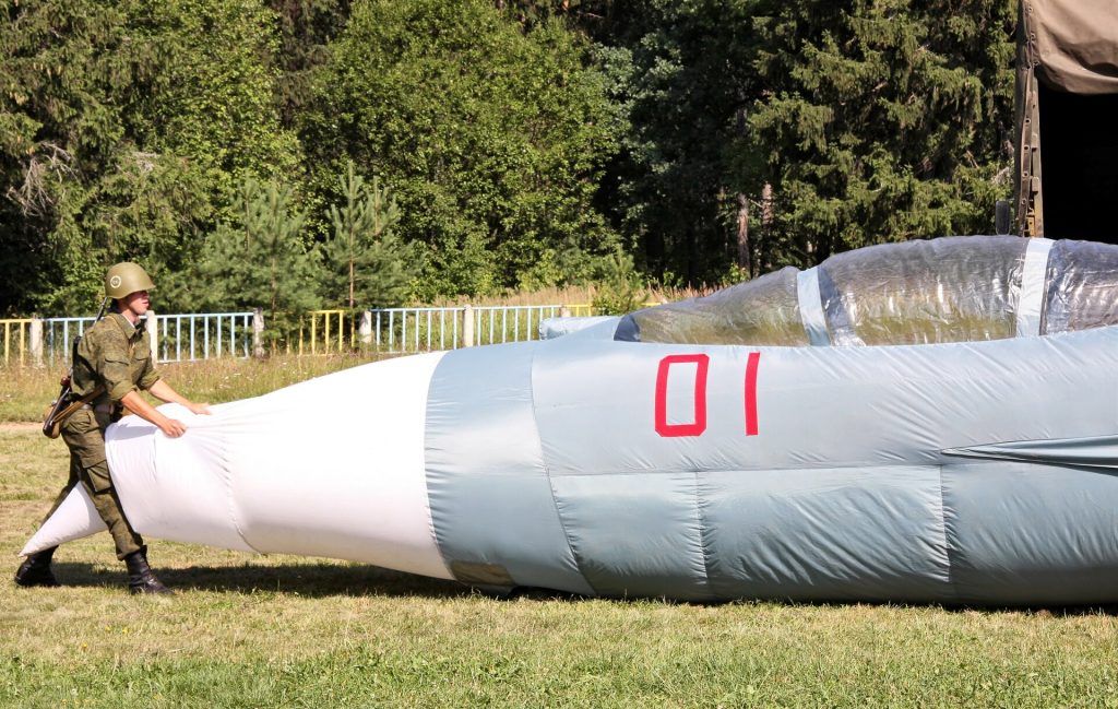 Inflatable Aircraft Decoy