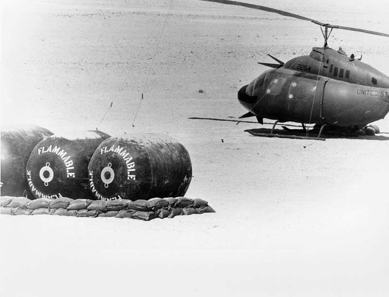 Inflatable Helicopter Decoy