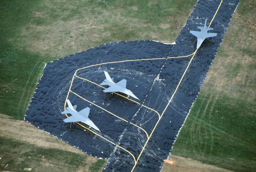 Inflatable Military Base Decoy Set