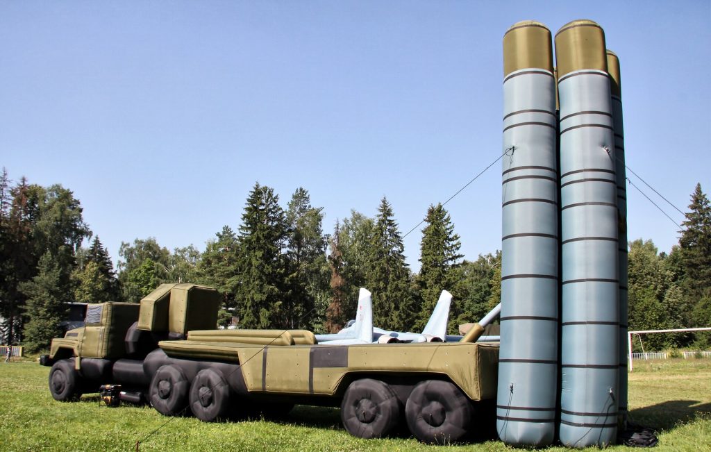 Inflatable Radar Vehicle Decoy