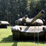 Inflatable Tank Decoy