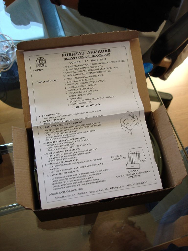 Field Ration and Emergency Food Supply